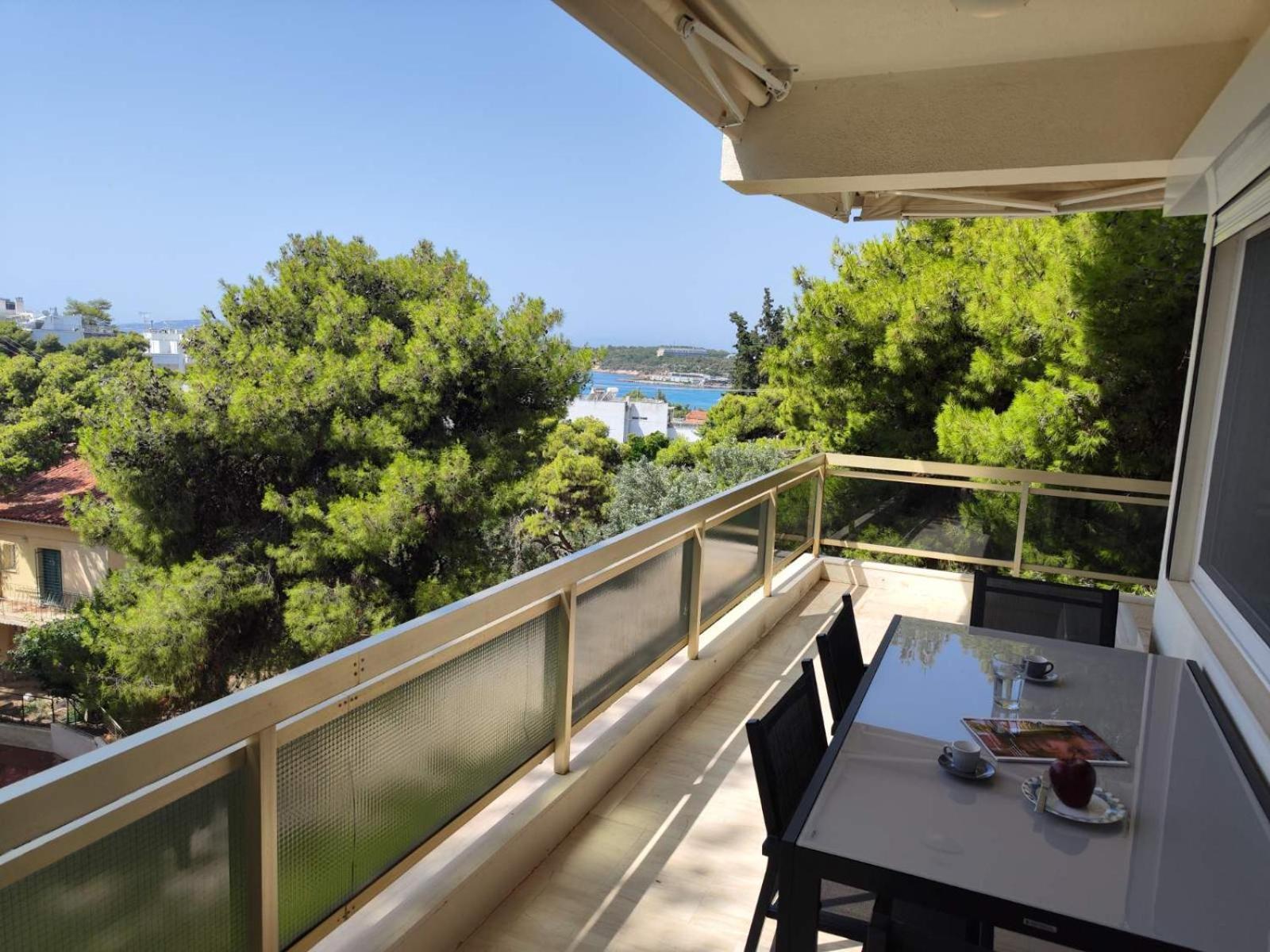 Relux Sea View 2 Bedroom Apartment By Blupine アテネ エクステリア 写真